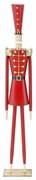 Χριστουγεννιάτικη Φιγούρα Jojo 030413 15x9x90cm Red-Gold