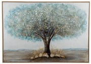 Πίνακας Καμβάς Δέντρο Μπλε-Χρυσό 102x4,5x72εκ. Zen Collection 24.14.50579