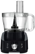 Heinner HFP-1000BK Πολυμίξερ 1000W με Κάδο 3.5lt και Κανάτα Μπλέντερ, Μαύρο