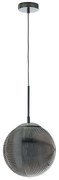 Φωτιστικό Οροφής Greenwich I-GREENWICH-G-S1 GR 1xE27 Led Φ25cm 166cm Fume Luce Ambiente Design Glass