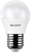 InLight E27 LED G45 8watt 3000Κ Θερμό Λευκό (7.27.08.12.1)