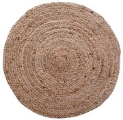 Χαλί Solon Inart μπεζ γιούτα 120x120x1εκ 302-000016 302-000016 Καφέ