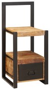 vidaXL Βάση Ρούχων με συρτάρι Καφέ 40 x 40 x 90 cm Μασίφ ξύλο μάνγκο