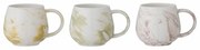 Κούπα Palma (Σετ 3Τμχ) 82055166 300ml Multi Bloomingville Ceramic