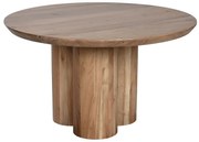 Τραπεζάκι Καφέ Home ESPRIT Καφέ Φυσικό ξύλο ακακίας 80 x 80 x 45 cm