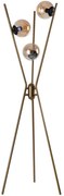 Φωτιστικό Δαπέδου 534LUN5354 50x155cm 3xE27 40W Gold-Honey Opviq
