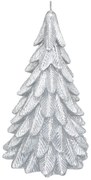 Χριστουγεννιάτικο Κερί 396gr A-S Tree Candle Silver 183400