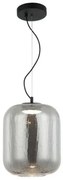 Κρεμαστό Φωτιστικό Οροφής LED 13W Γυαλί Φ23cm Kiva Viokef 4318601 Φιμέ/Smoke