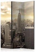 Διαχωριστικό με 3 τμήματα - Light of New York [Room Dividers] 135x172