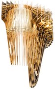 Φωτιστικό Τοίχου - Απλίκα Aria Applique 41x22xh60 Gold Slamp