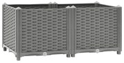 vidaXL Ζαρντινιέρα 80 x 40 x 38 εκ. από Πολυπροπυλένιο