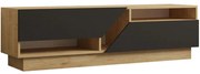 Έπιπλο Τηλεόρασης Koza 835PUQ3057 160x40x45cm Oak-Anthracite