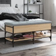 vidaXL Παπουτσοθήκη Sonoma Δρυς 102x42x45 εκ. από Επεξεργασμένο Ξύλο