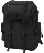 vidaXL Σακίδιο Πλάτης Στρατιωτικό Μαύρο 65 Λίτρων