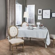 Τραπεζομάντηλο Amiens Με Πετσέτες Σετ 7τμχ Light Grey Teoran 140X180 Cotton-Polyester