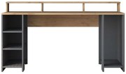 Γραφείο 893RAN3333 160x55x89,5cm Walnut-Anthracite