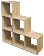 Βιβλιοθήκη GRACE Sonoma 6θέσεων 105x107x29εκ