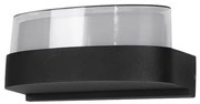 Απλίκα Φωτιστικό Τοίχου LED 6W Μαύρο Οβάλ 6792 Spotlight-6792-Μαύρο 6792