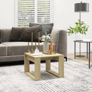 Τραπέζι Βοηθητικό Sonoma Δρυς 50 x 50 x 35 εκ. από Επεξ. Ξύλο 808624