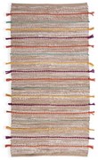 Χαλάκι Κουζίνας Indica 70X140 Natural-Multi Nef-Nef Homeware 70X140cm Βαμβάκι,Jute