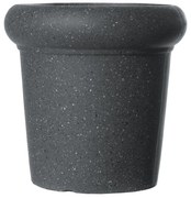 Supergreens Γλάστρα Πήλινη με Γείσο Spot Γκρι XL 57x57x57 εκ. - D-2270-8