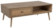 Liberta AMMOS COFFEE TABLE 1ΣΥΡΤΑΡΙ ΦΥΣΙΚΟ ΜΕ RATTAN 110x59xH41,4cm 110x59xH41,4cm 04-0489