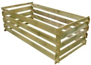 Κάδος Κομποστοποίησης 180 x 90 x 90 εκ. Εμποτισμένο Ξύλο Πεύκου 42955