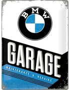 Μεταλλική πινακίδα BMW - Garage