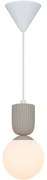 Φωτιστικό Οροφής Sadie 2512603009 Φ15x30,2cm E14 6W Beige Nordlux