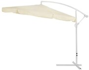 ΟΜΠΡΕΛΑ ΚΡΕΜΑΣΤΗ NOBLE Φ300x237cm. ΣΤΡΟΓΓΥΛΗ ΣΕ ΒΑΣΗ ΜΕ 4 ΠΟΔΙΑ HM6008