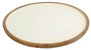 Δίσκος Διακόσμησης (Φ30x2) Espiel Μάνγκο Λευκό AKB109