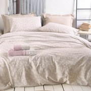 Σεντόνια Μονά (Σετ) Rythmos Diva Oliver Beige ΧΩΡΙΣ ΛΑΣΤΙΧΟ 160x260