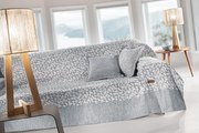 Ριχτάρι Διθέσιος Polycotton Chenille Monet Silver 180x250εκ. Guy Laroche