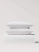 Σετ Σεντόνια Satin Plain Υπερδιπλο (240x270)