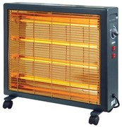 Kalko K2000 Θερμάστρα Ηλεκτρική Dark-Grey 2400W