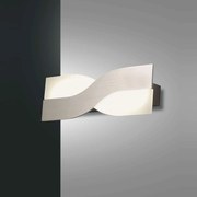 Φωτιστικό Τοίχου - Απλίκα Led Riace 3425-21-212 Aluminium Fabas Luce Μέταλλο