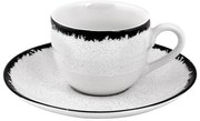 Φλυτζάνια Espresso 90ml (Σετ 6τμχ) Oriana Ferelli Moon Shade White 18274-63