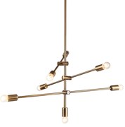 Φωτιστικό Κρεμαστο Aca OD680107BR LUTHER Οξυντέ (Bronzed)