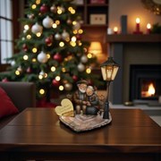 Ξύλινο Χριστουγεννιάτικο Διακοσμητικό για τον παππού και τη γιαγιά