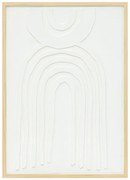 Πίνακας σε καμβά Bobby pakoworld mdf 50x2.6x70εκ
