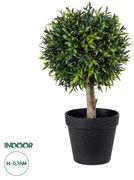 GloboStar® Artificial Garden FICUS BENJAMINA TREE 20397 Τεχνητό Διακοσμητικό Φυτό Φίκος Μπενζαμίνη Υ35cm