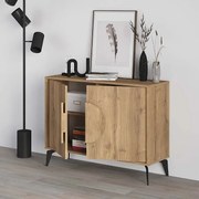Μπουφές Gora Megapap χρώμα ανοιχτό καρυδί 110x35,6x82εκ.