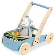 Ξύλινη Περπατούρα Fiete Pinolino με διαστάσεις 61x36x48cm - Ηλικίες 1 έτους και άνω - Blue