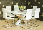 Τραπεζαρία SANDOR G-BN 160-200x90x78 DIOMMI 32-062