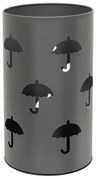 Ομπρελοθήκη 21-113 25x44cm Matte Anthracite Pam&amp;Co Ανοξείδωτο Ατσάλι