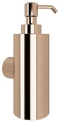 Ντισπένσερ 220ml Μεταλλικό Επιτοίχιο W60xD75xH190mm Rose Gold Gloss PVD Verdi 3011051