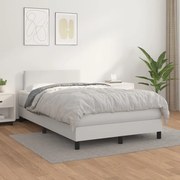 ΚΡΕΒΑΤΙ BOXSPRING ΜΕ ΣΤΡΩΜΑ ΛΕΥΚΟ 120X200ΕΚ.ΑΠΟ ΣΥΝΘΕΤΙΚΟ ΔΕΡΜΑ 3140994