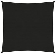 vidaXL Πανί Σκίασης Μαύρο 4,5 x 4,5 μ. από HDPE 160 γρ./μ²