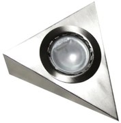 Φωτιστικό Σποτ Επίπλων/Πάγκου Τρίγωνο INOX TRIAN AC.045BS812S ACA-AC.045BS812S-Νίκελ Ματ AC.045BS812S