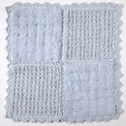 Πατάκι Μπάνιου Biscuit Blue Down Town 50 x 50cm 100% Βαμβάκι